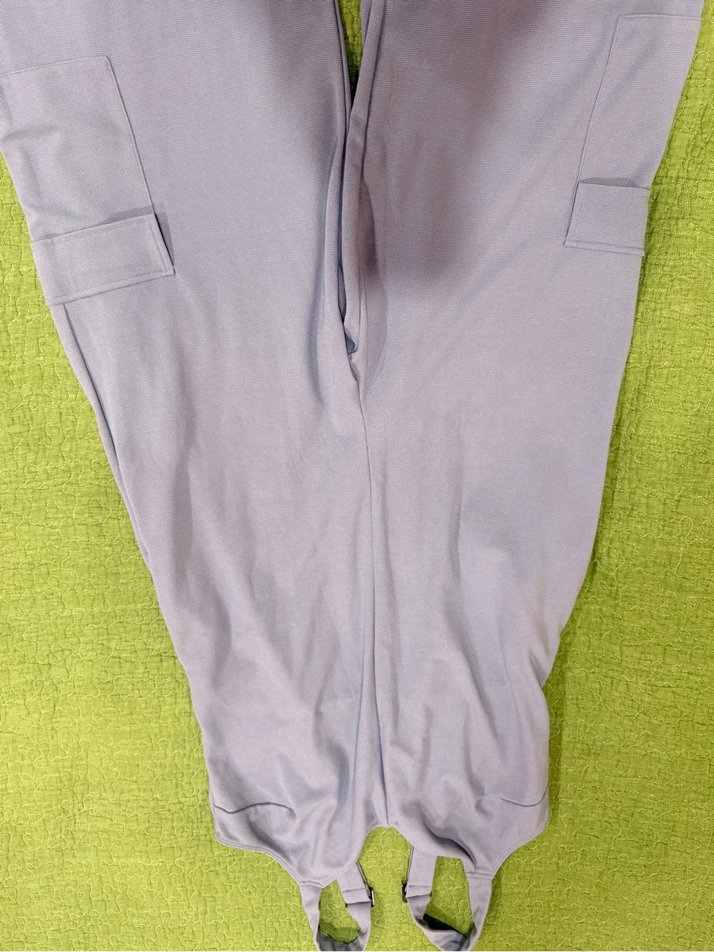 HALARA Dusty Blue Wide-Leg Cargo Jumpsuit with Straps - Picture 3 of 5